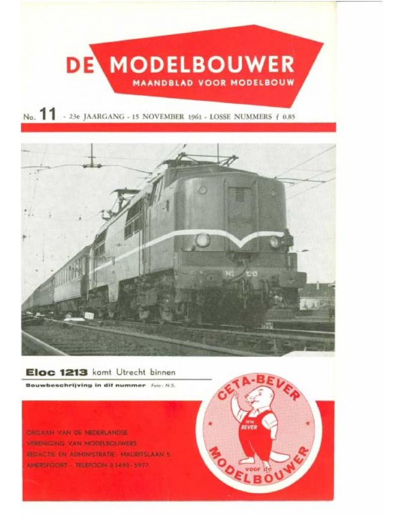 De Modelbouwer 95.61.011 Jaargang "De Modelbouwer" Editie : 61.011 (PDF)