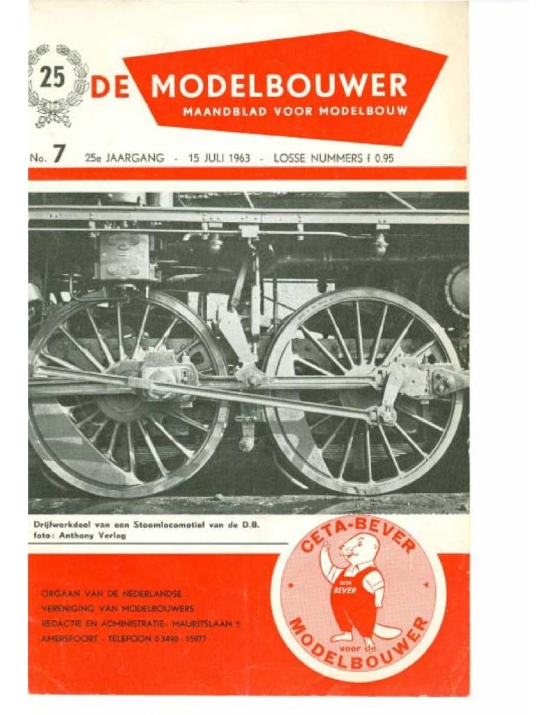 NVM 95.63.007 Jaargang "De Modelbouwer" Editie : 63.007 (PDF)