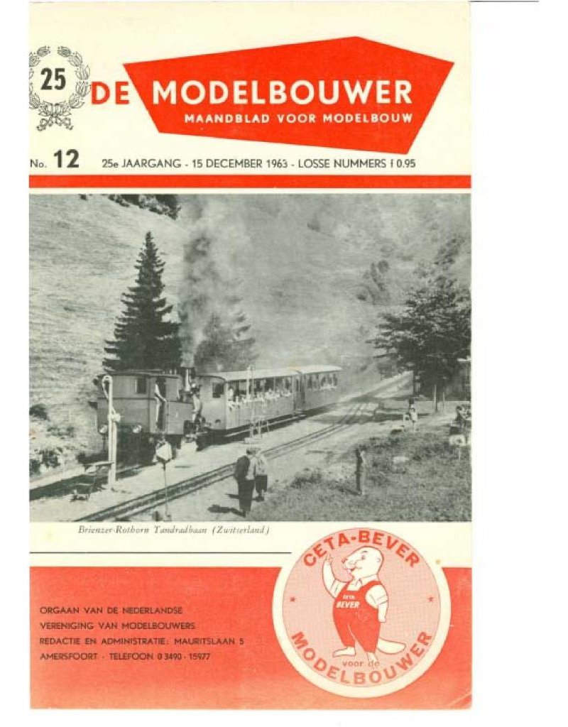 NVM 95.63.012 Jaargang "De Modelbouwer" Editie : 63.012 (PDF)