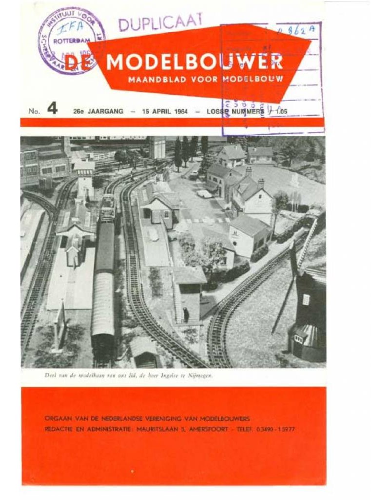 De Modelbouwer 95.64.004 Jaargang "De Modelbouwer" Editie : 64.004 (PDF)