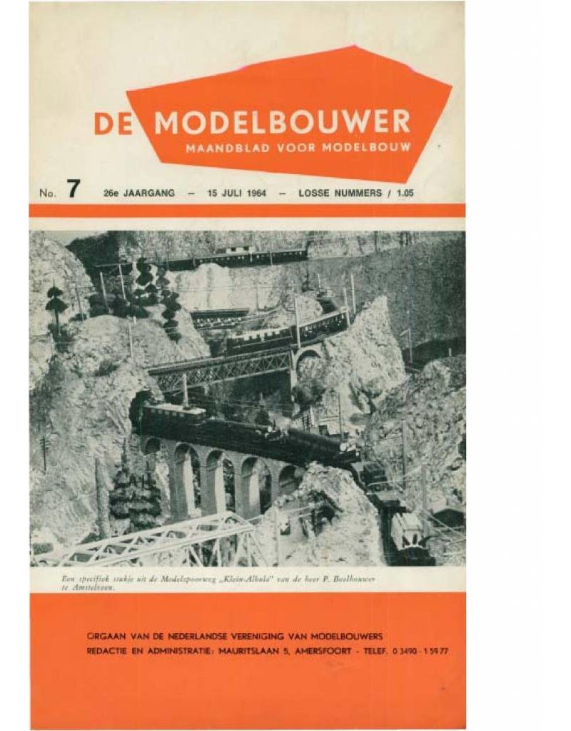 NVM 95.64.007 Year "Die Modelbouwer" Auflage: 64 007 (PDF)
