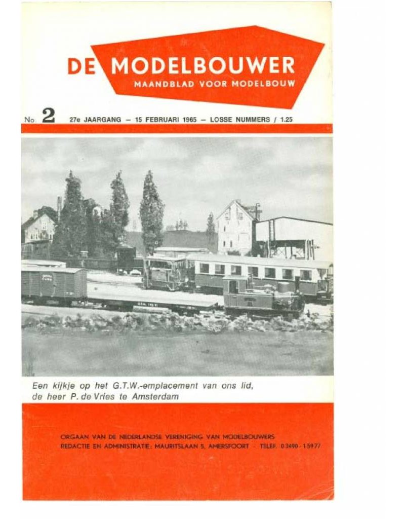 De Modelbouwer 95.65.002 Volume "The Model Builder" Edition : 65.002 (PDF)