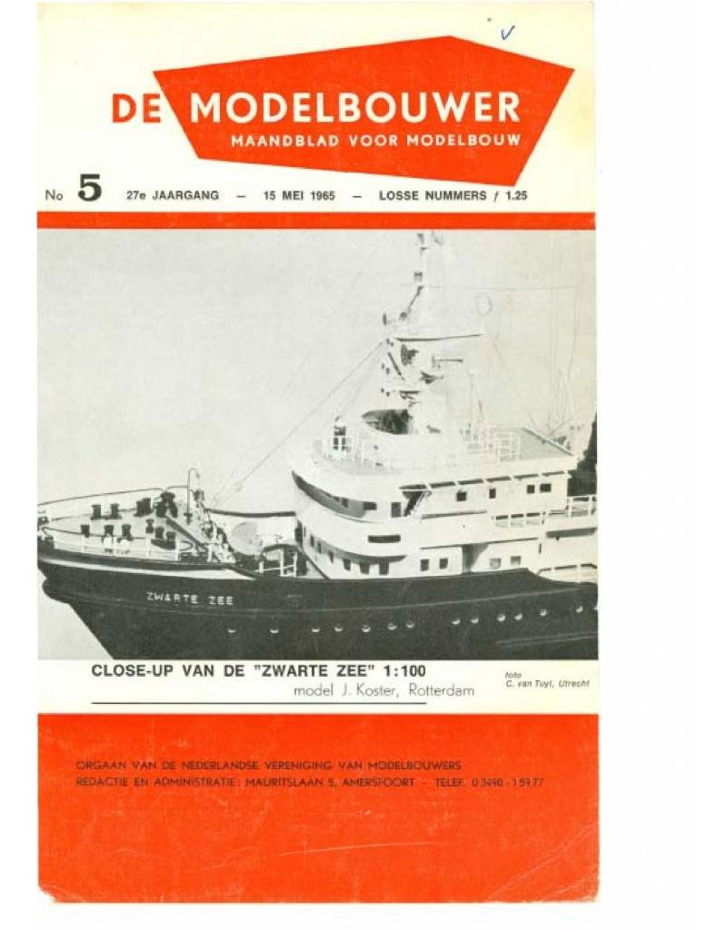 De Modelbouwer 95.65.005 Jaargang "De Modelbouwer" Editie : 65.005 (PDF)
