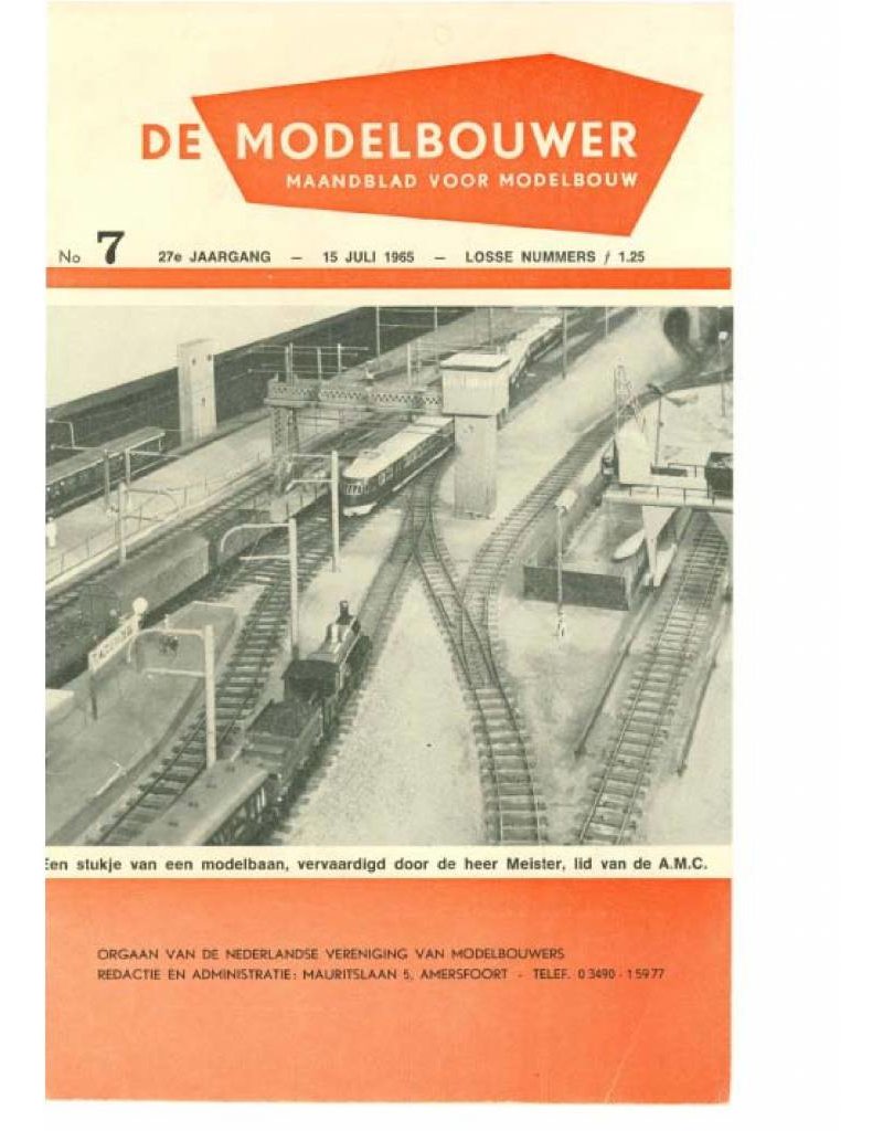 NVM 95.65.007 Jaargang "De Modelbouwer" Editie : 65.007 (PDF)