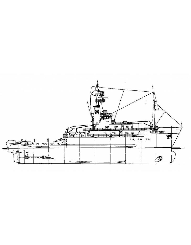 NVM 10.14.026 zeesleper ms "Smit Rotterdam" (1975) - Smit Internationale