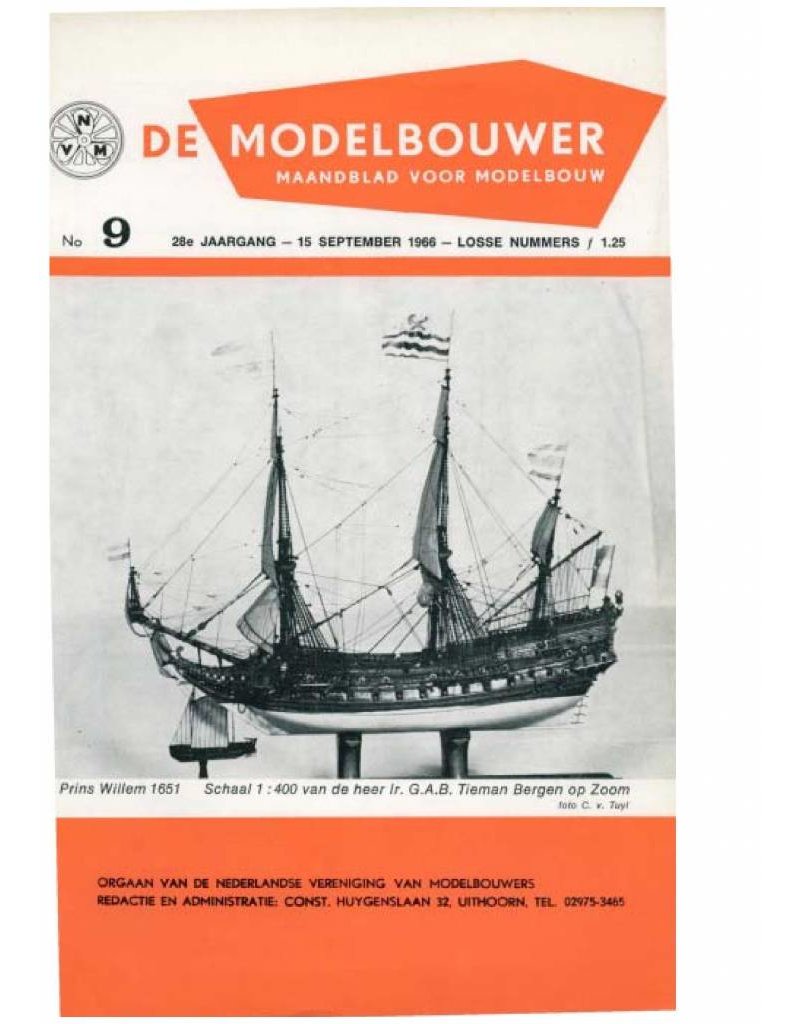 De Modelbouwer 95.66.009 Jaargang "De Modelbouwer" Editie : 66.009 (PDF)