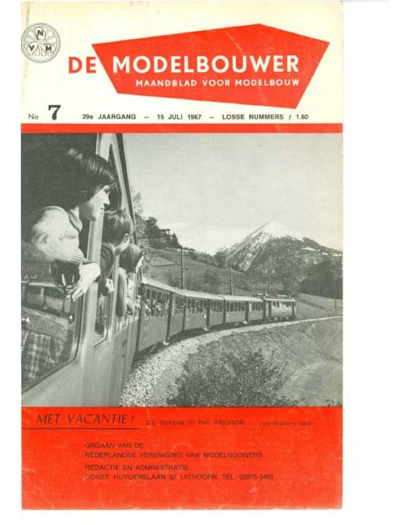 NVM 95.67.007 Jaargang "De Modelbouwer" Editie : 67.007 (PDF)