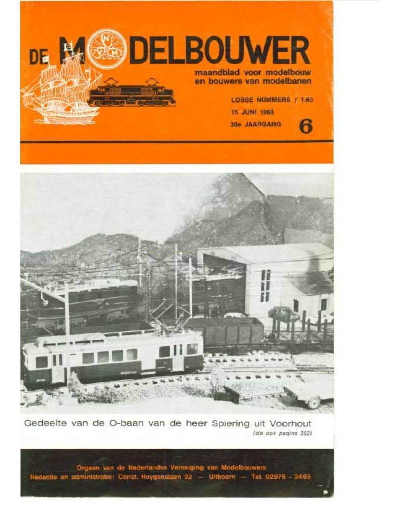 De Modelbouwer 95.68.006 Jahrgang "De Modelbouwer" Ausgabe : 68.006 (PDF)