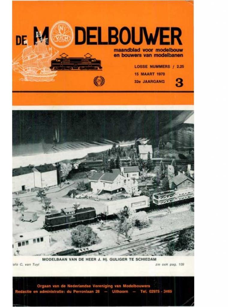 De Modelbouwer 95.70.003 Jahrgang "De Modelbouwer" Ausgabe : 70.003 (PDF)