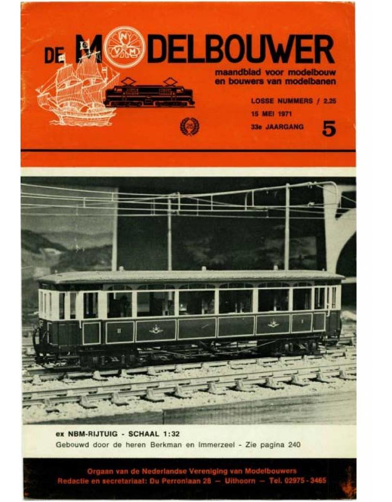 De Modelbouwer 95.71.005 Jaargang "De Modelbouwer" Editie : 71.005 (PDF)