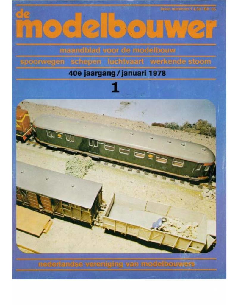 De Modelbouwer 95.78.001 Jahrgang "Der Modellbauer" Ausgabe : 78.001 (PDF)