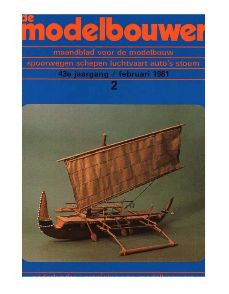 De Modelbouwer 95.81.002 Jahrgang "De Modelbouwer" Ausgabe : 81.002 (PDF)