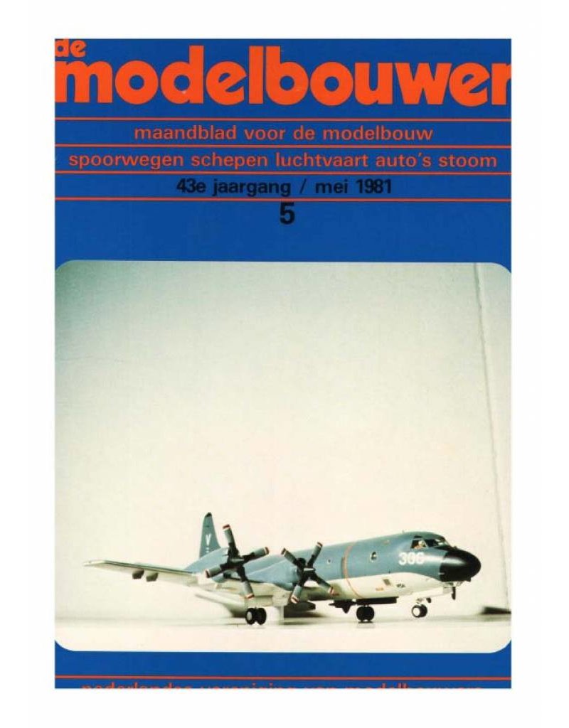 De Modelbouwer 95.81.005 Jahrgang "De Modelbouwer" Ausgabe : 81.005 (PDF)