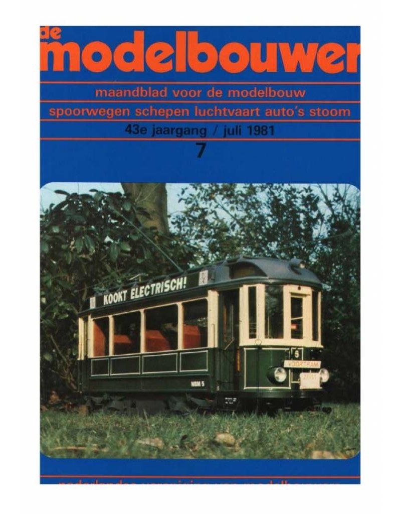 De Modelbouwer 95.81.007 Jahrgang "De Modelbouwer" Ausgabe : 81.007 (PDF)