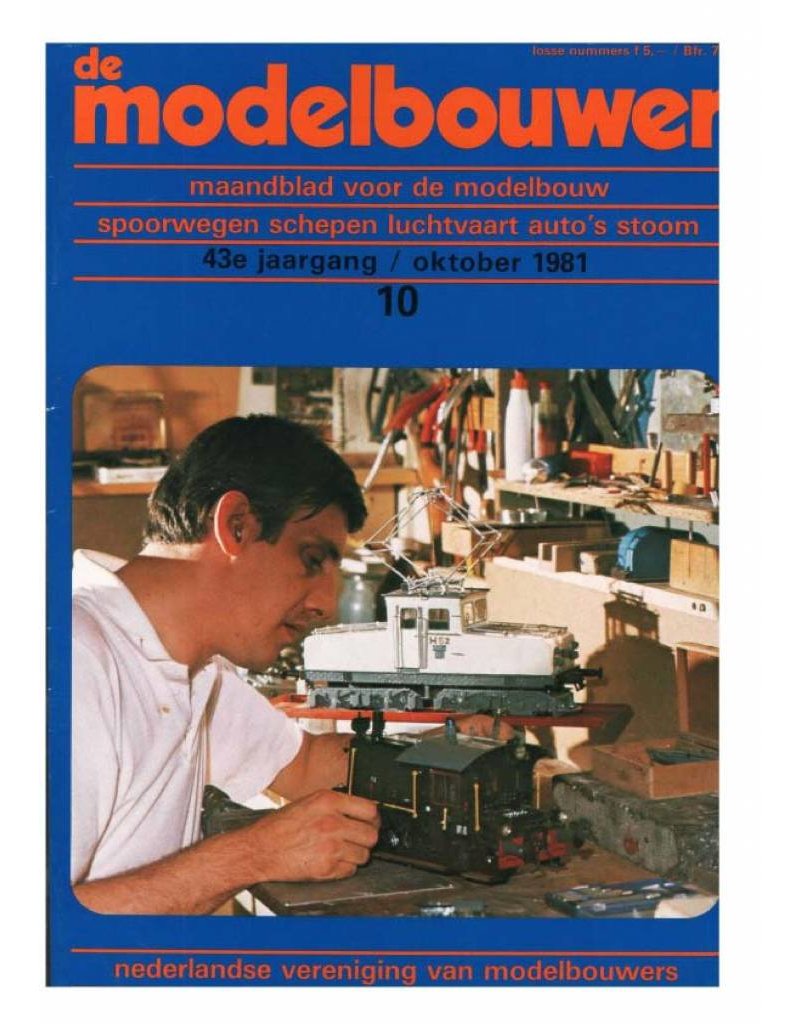 De Modelbouwer 95.81.010 Jaargang "De Modelbouwer" Editie : 81.010 (PDF)