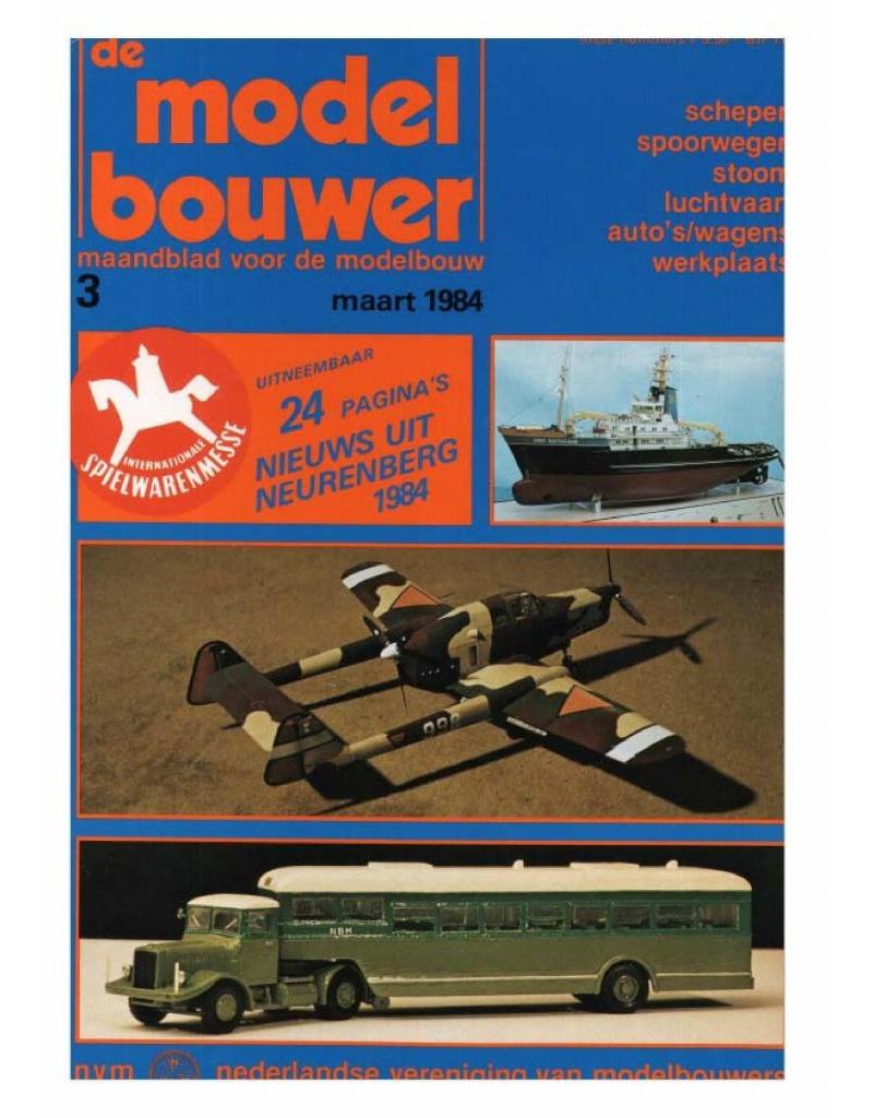 De Modelbouwer 95.84.003 Jaargang "De Modelbouwer" Editie : 84.003 (PDF)