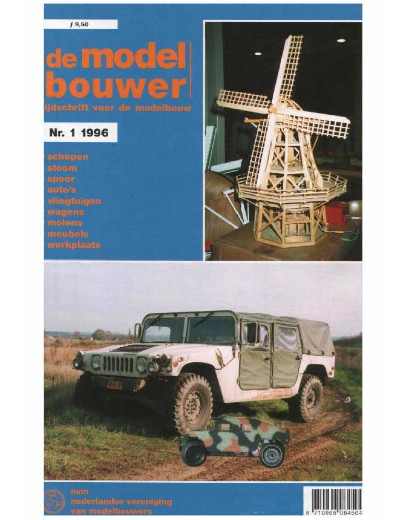 De Modelbouwer 95.96.001 Jaargang "De Modelbouwer" Editie : 96.001 (PDF)