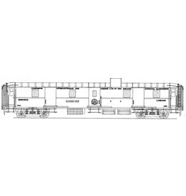 MBT Pullman bagagewageon Cie Inern des Wagon Lits 1263 - 1276 - Bouwtekening Schaal 1 : 40 (29.05.051)
