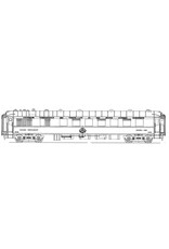 MBT Restauratierijtuig Cie Intern des Wagon Lits VR 4201 - 4218 - Bouwtekening Schaal 1 : 40 (29.05.054)