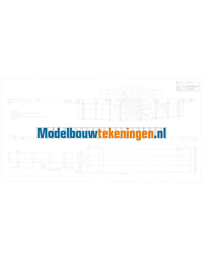 MBT Kareelkar uit Keerbergen (B) - Bouwtekening Schaal 1 : XX (40.38.068)