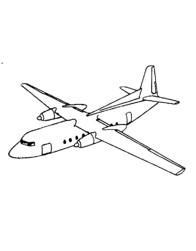 MBT Fokker F27 Friendship - Bouwtekening Schaal 1 : 50 (50.00.001)