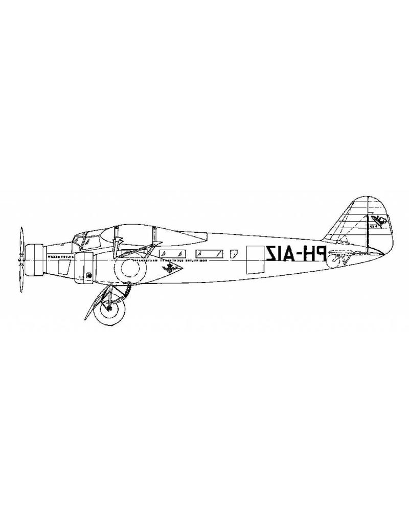 MBT Fokker FXX - Bauzeichnung Maßstab 1 : 75 (50.00.004)