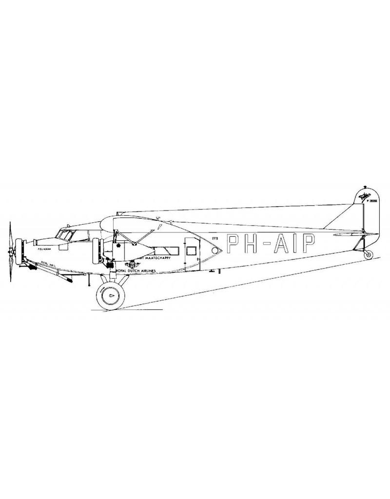 MBT Fokker FXVIII Pelikaan - Bauzeichnung Maßstab 1 : 10 (50.00.005)