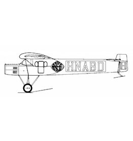 MBT Fokker FII - Bouwtekening Schaal 1 : 30 (50.00.006)