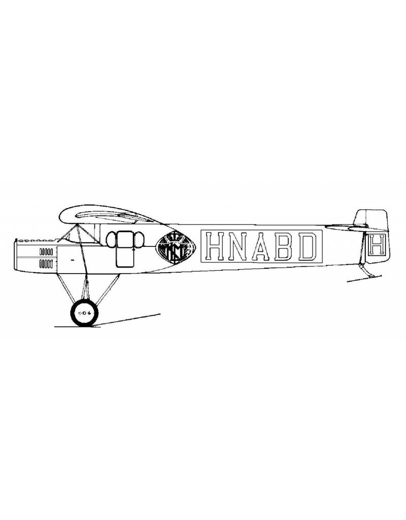 MBT Fokker FII - Bauzeichnung Maßstab 1 : 30 (50.00.006)