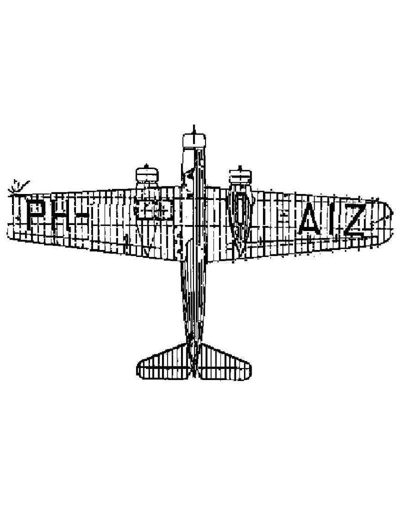 MBT Fokker FXX - Bouwtekening Schaal 1 : 30 (50.00.009)