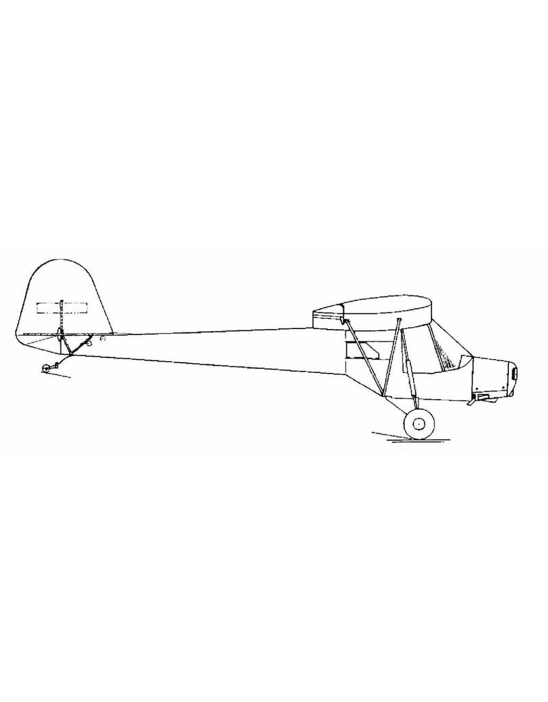MBT Holland Air HA-001 Libelle - Bauzeichnung Maßstab 1 : 25 (50.00.014)