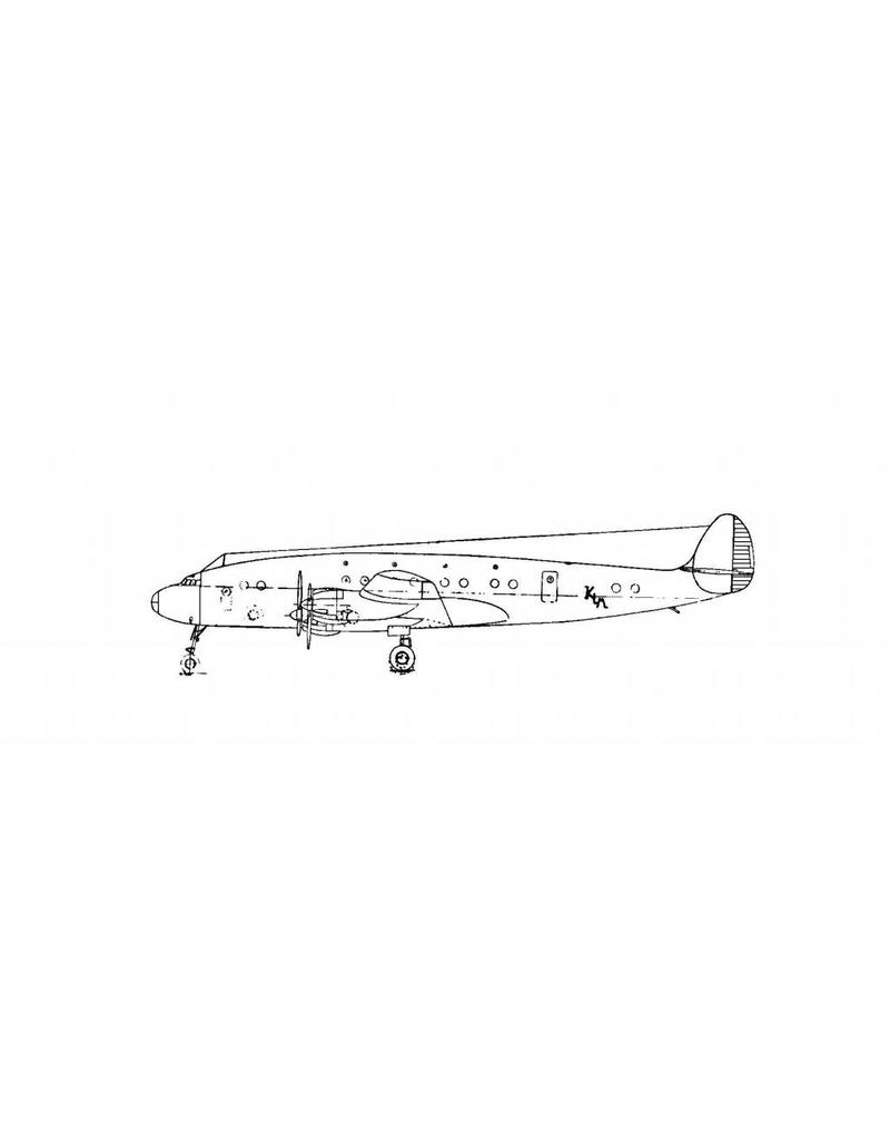 MBT Lockheed C69 Constellation - Bauzeichnung Maßstab 1 : 78 (50.02.001)