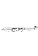 MBT Lockheed L1049 Super Constellation - Bauzeichnung Maßstab 1 : 50 (50.02.002)