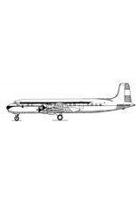 MBT Douglas DC 6b Liftmaster - Bauzeichnung Maßstab 1 : 72 (50.02.003)