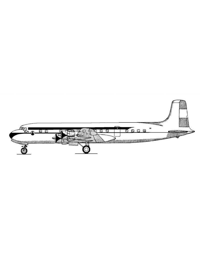 MBT Douglas DC 6b Liftmaster - Bauzeichnung Maßstab 1 : 72 (50.02.003)