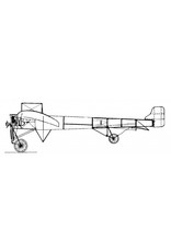 MBT Bleriot XI - Bauzeichnung Maßstab 1 : 25 (50.02.010)