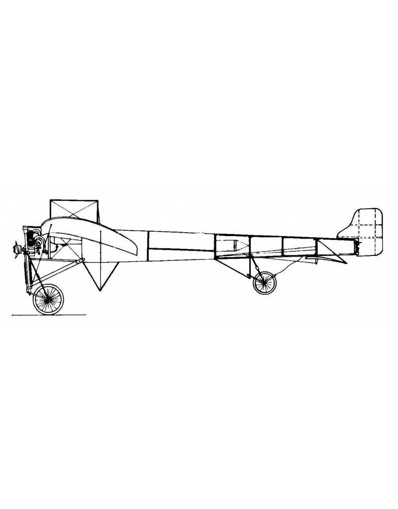 MBT Bleriot XI - Bouwtekening Schaal 1 : 25 (50.02.010)