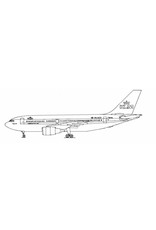 MBT Airbus A310 - Bouwtekening Schaal 1 : 100 (50.02.014)
