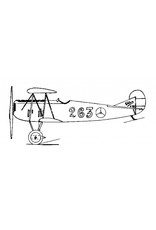 MBT Fokker D7 - Bouwtekening Schaal 1 : 50 (50.10.001)