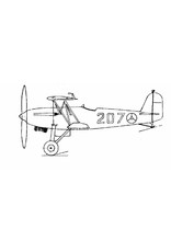 MBT Fokker D17 - Bouwtekening Schaal 1 : 50 (50.10.002)