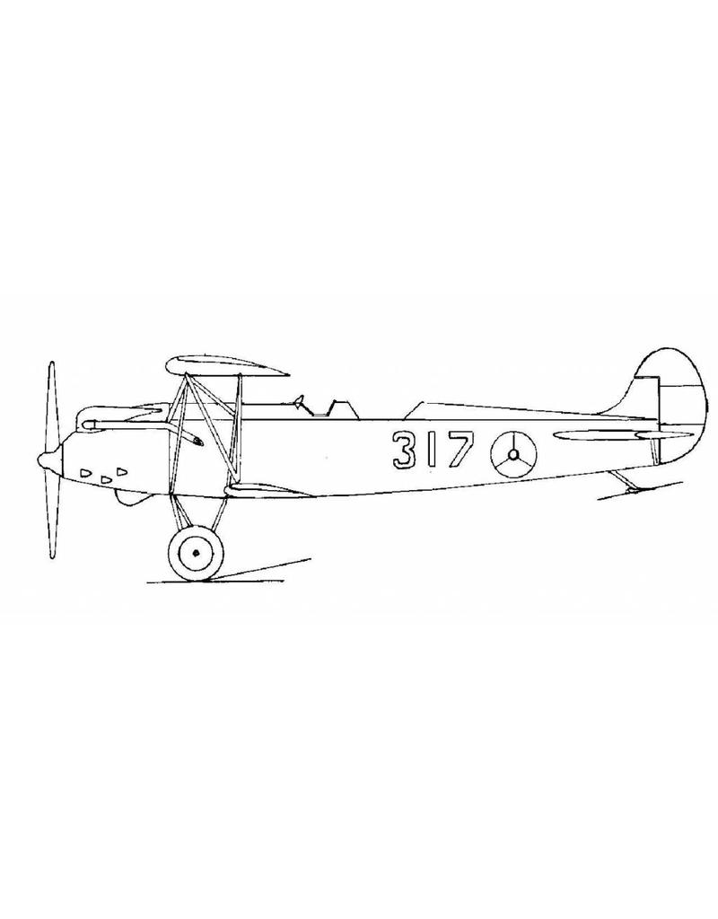 MBT Fokker C5D - Bouwtekening Schaal 1 : 50 (50.10.003)