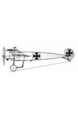MBT Fokker EIII - Bauzeichnung Maßstab 1 : 25 (50.10.007)