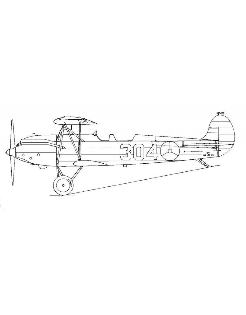 MBT Fokker CV-D - Bauzeichnung Maßstab 1 : 25 (50.10.008)