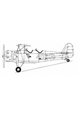 MBT Koolhoven FK-51, Schulflugzeug - Bauzeichnung Maßstab 1 : 20 (50.10.012)