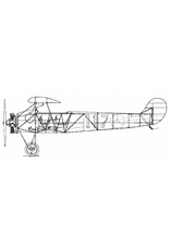 MBT Fokker S-IV, lesvliegtuig - Bouwtekening Schaal 1 : 16 (50.10.013)