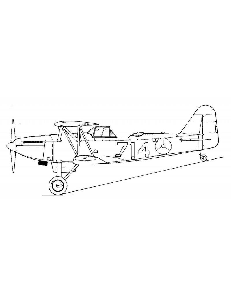 MBT Fokker C-X - Bouwtekening Schaal 1 : 25 (50.10.018)