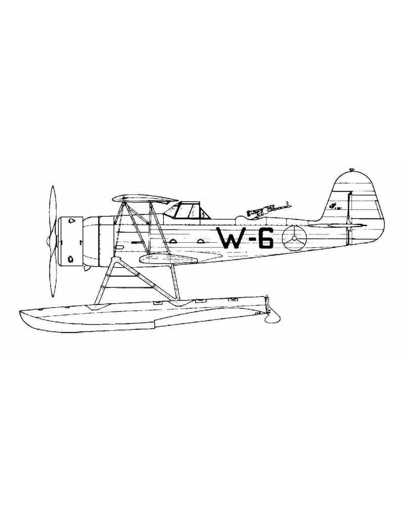 MBT Fokker C-XI.w. Sea Reconnaissance - Construction Drawing Scale 1 : 25 (50.10.020)