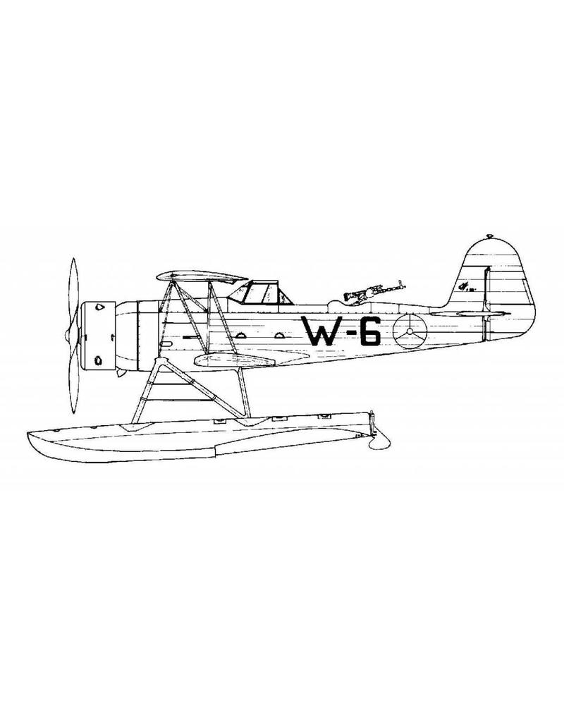 MBT Fokker C-XI.w. Zeeverkenner - Bouwtekening Schaal 1 : 25 (50.10.020)