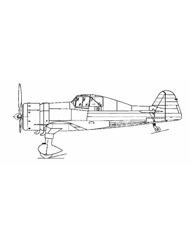 MBT Fokker D21 - Bauzeichnung Maßstab 1 : 25 (50.10.024)