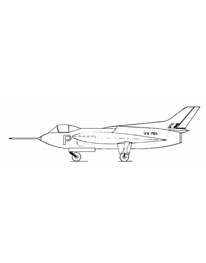 MBT AVRO 707 - Bauzeichnung Maßstab 1 : 50 (50.11.002)